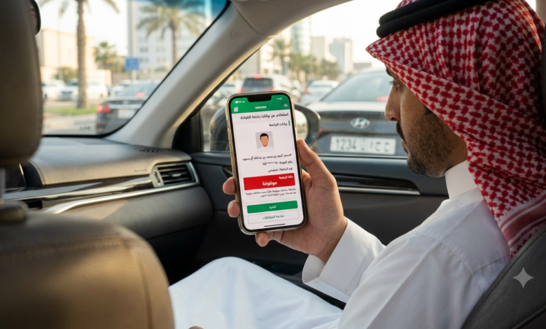 كيف تعرف إذا كانت رخصتك موقوفة عبر أبشر
