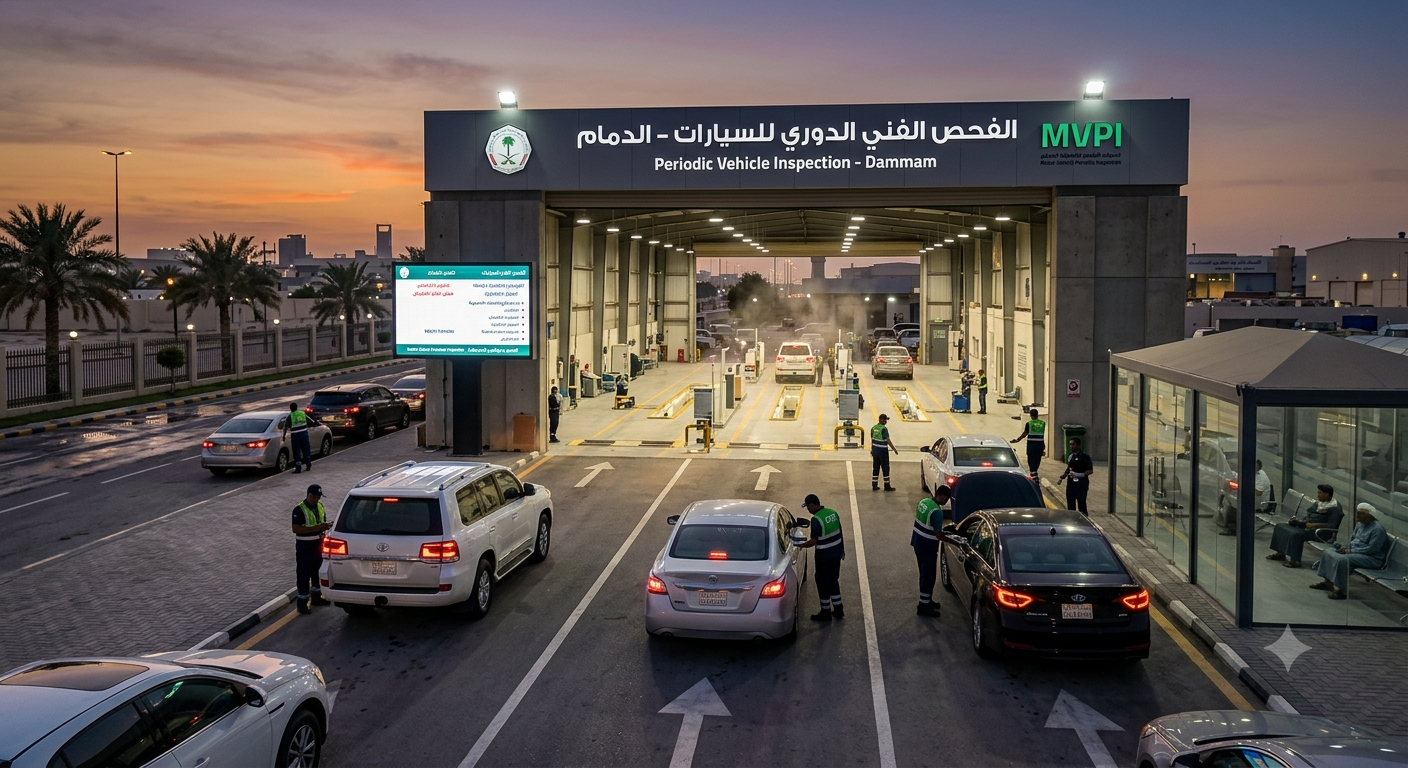 أفضل مراكز الفحص الدوري للسيارات في الدمام