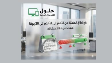كيف تستعلم عن نقاط نطاقات شركتك في السعودية